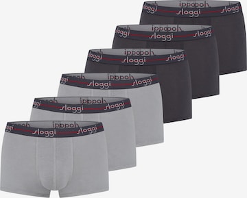 SLOGGI Boxershorts 'Start' in Grijs: voorkant