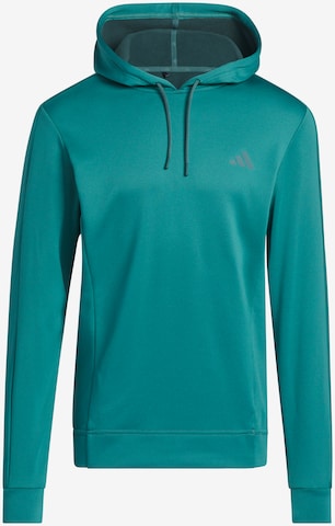 ADIDAS PERFORMANCE Athletic Sweatshirt in Green: front