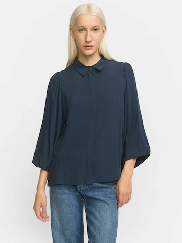 Soft Rebels Bluse 'SREleanor' in Blau: Vorderseite