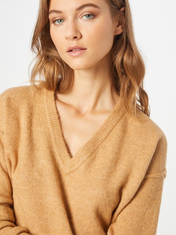 VERO MODA - Pullover 'Luci' em castanho