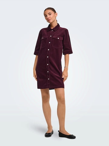 JDY Shirt dress 'JDYSHIRAZ' in Purple