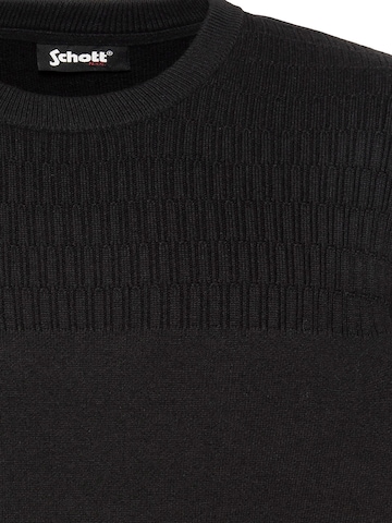 Pull-over Schott NYC en noir