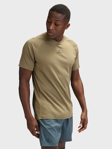 T-Shirt fonctionnel Newline en marron : devant