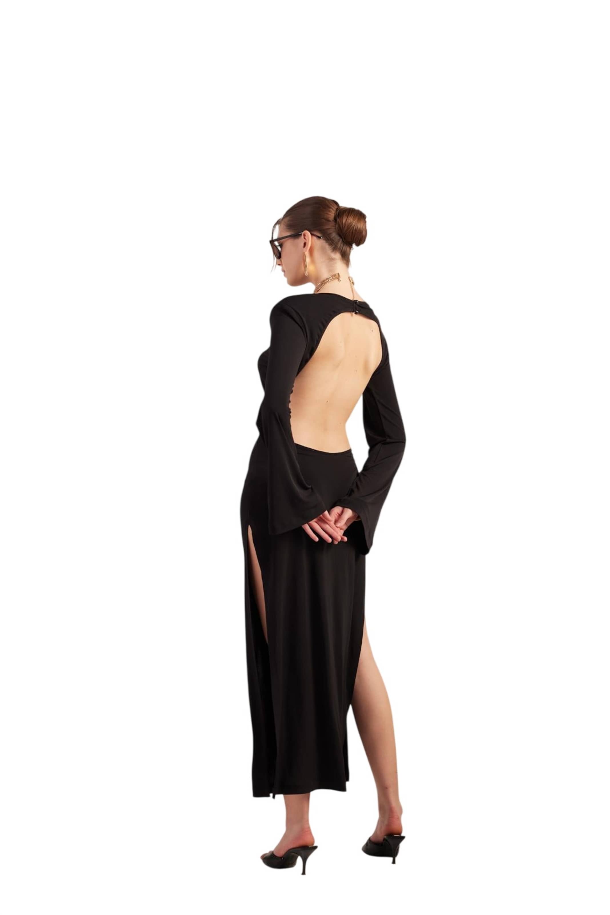 HOLLY LOLLY Kleid in Schwarz