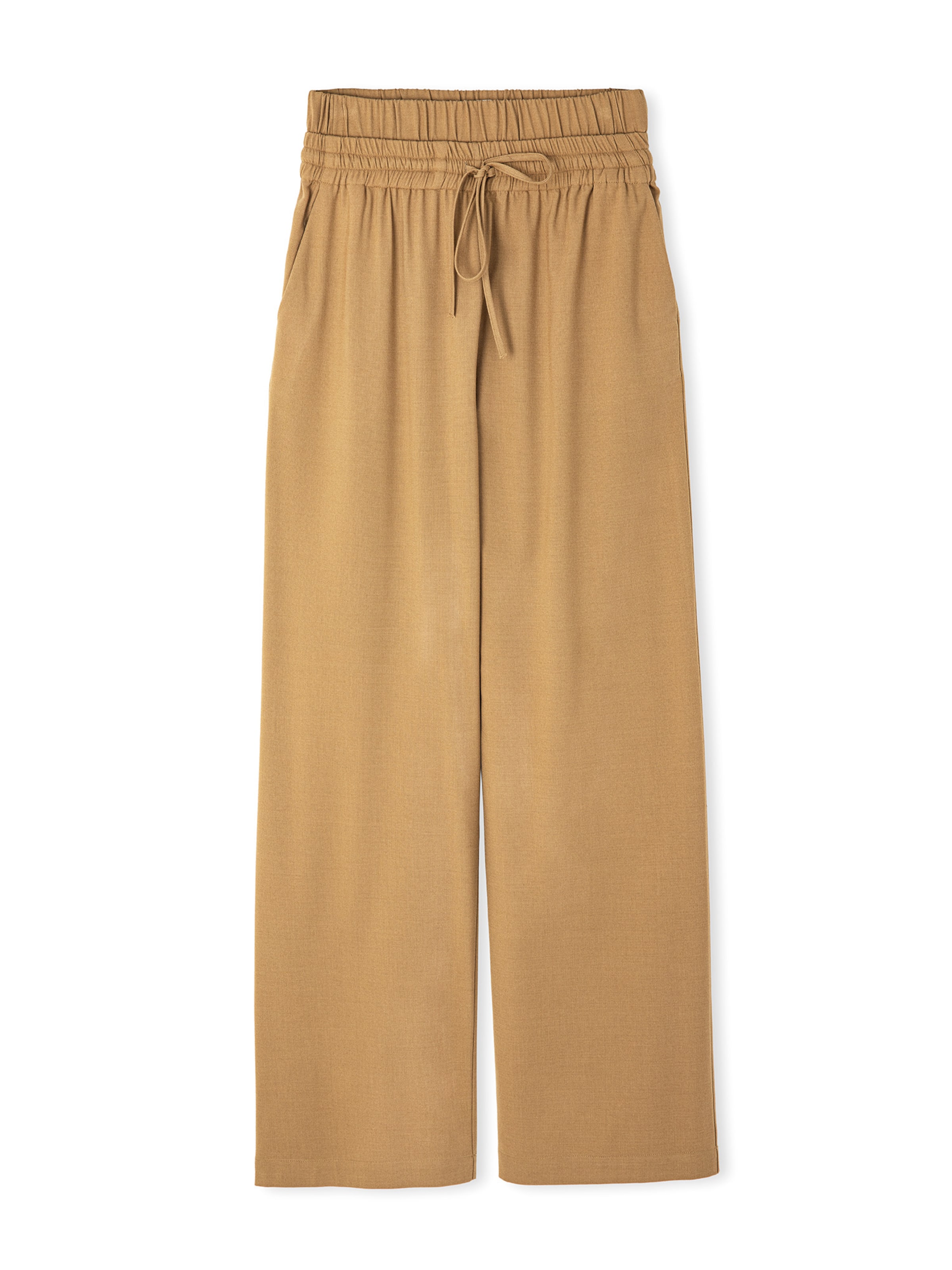 Ipekyol Loose fit Trousers in Beige: front