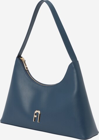 FURLA Shoulder Bag 'DIAMANTE' in Blue: front