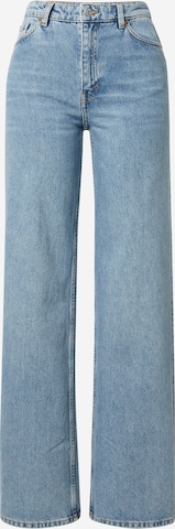 Wide leg Jeans di Monki in blu: frontale