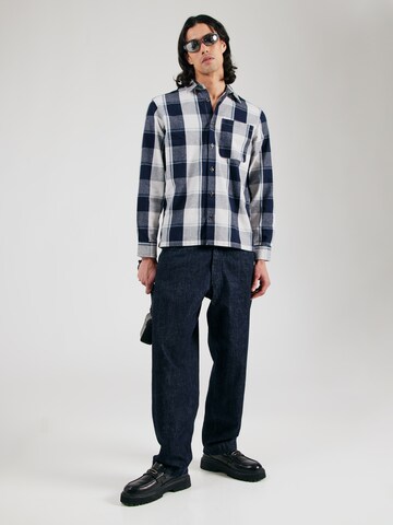 Coupe regular Chemise 'JREBCARL' JJ Rebel en gris