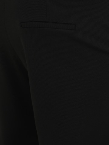 SAMOON Slim fit Trousers in Black