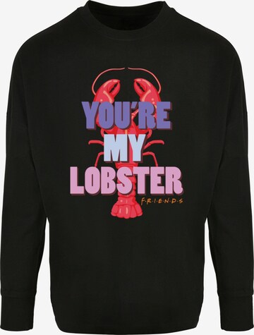 ABSOLUTE CULT Shirt 'Friends - My Lobster' in Schwarz: predná strana