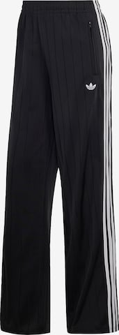 ADIDAS ORIGINALS - Loosefit Pantalón 'Firebird' en negro: frente