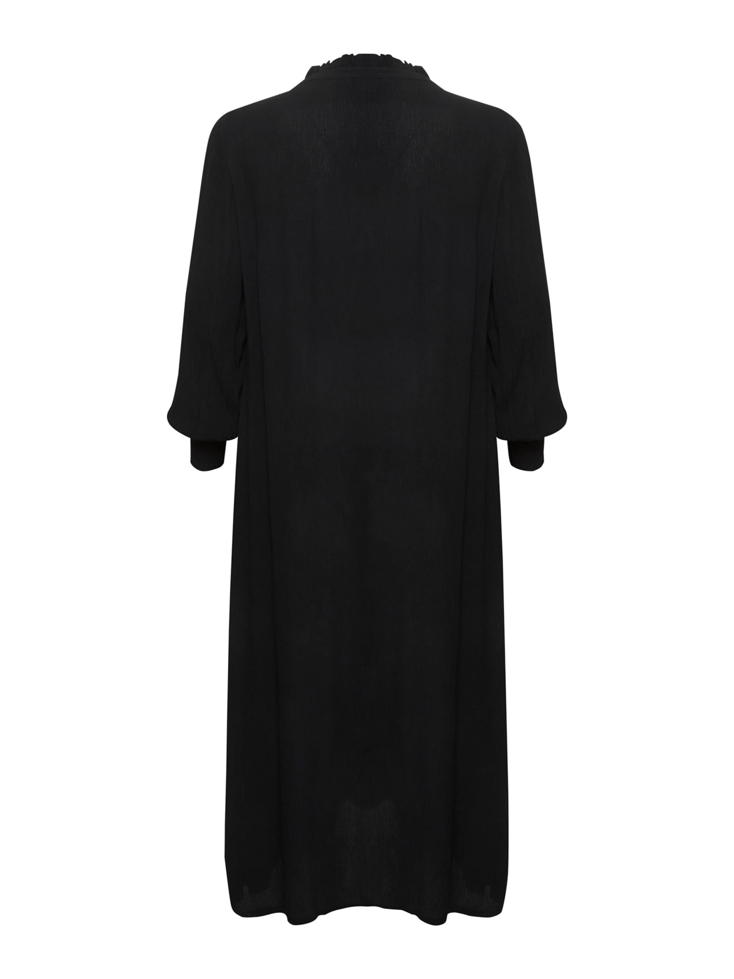 KAFFE CURVE Kleid 'Miriam' in Schwarz