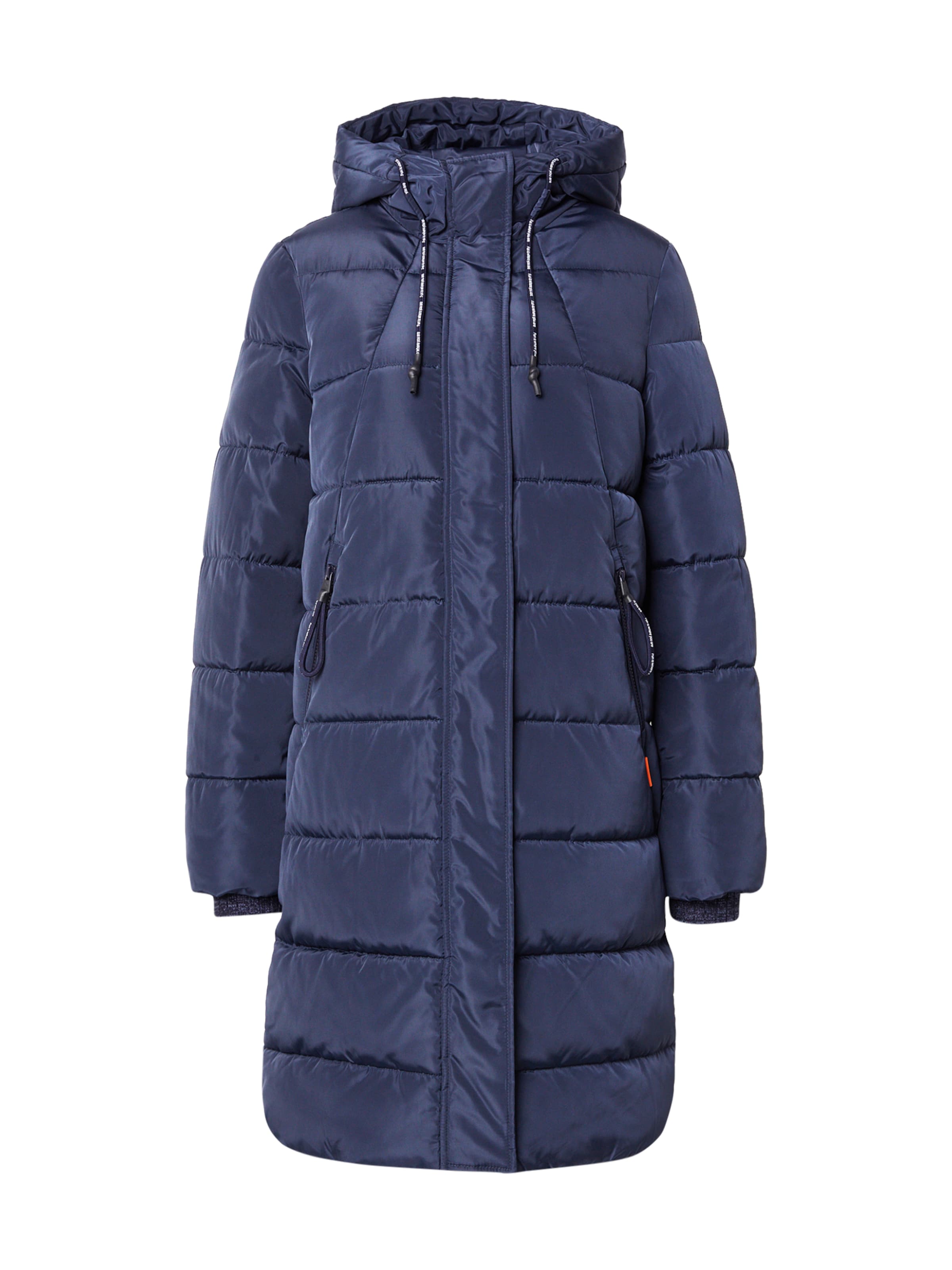 QS Talvemantel, värv sinine: eest vaates