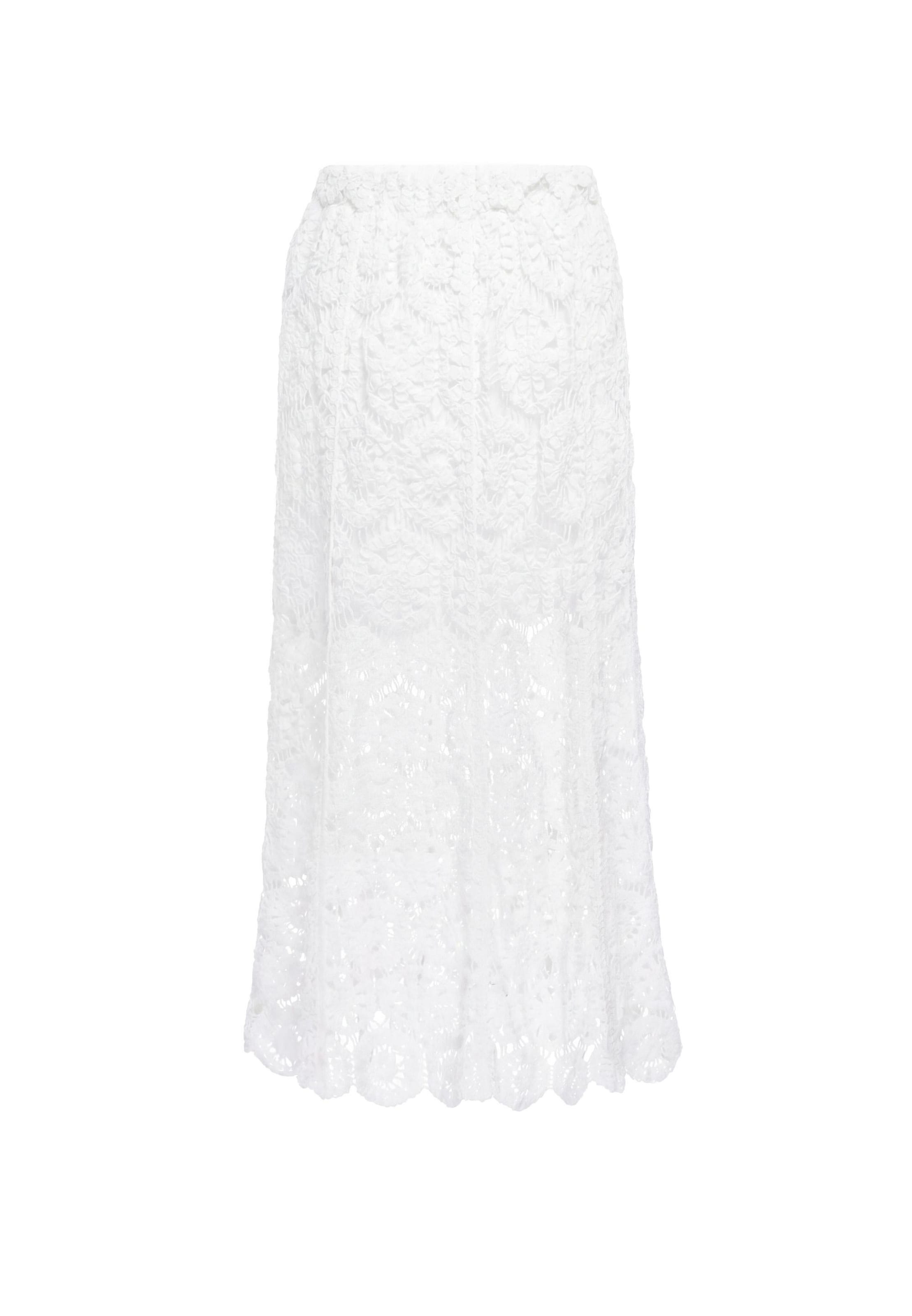 usha FESTIVAL Skirt in White