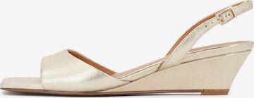 Kazar Босоножки в Золотой: спереди