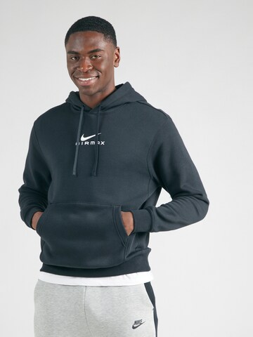 Nike Sportswear Sweatshirt 'CLUB' in Black