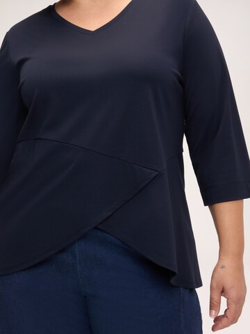 T-shirt Fiorella Rubino en bleu
