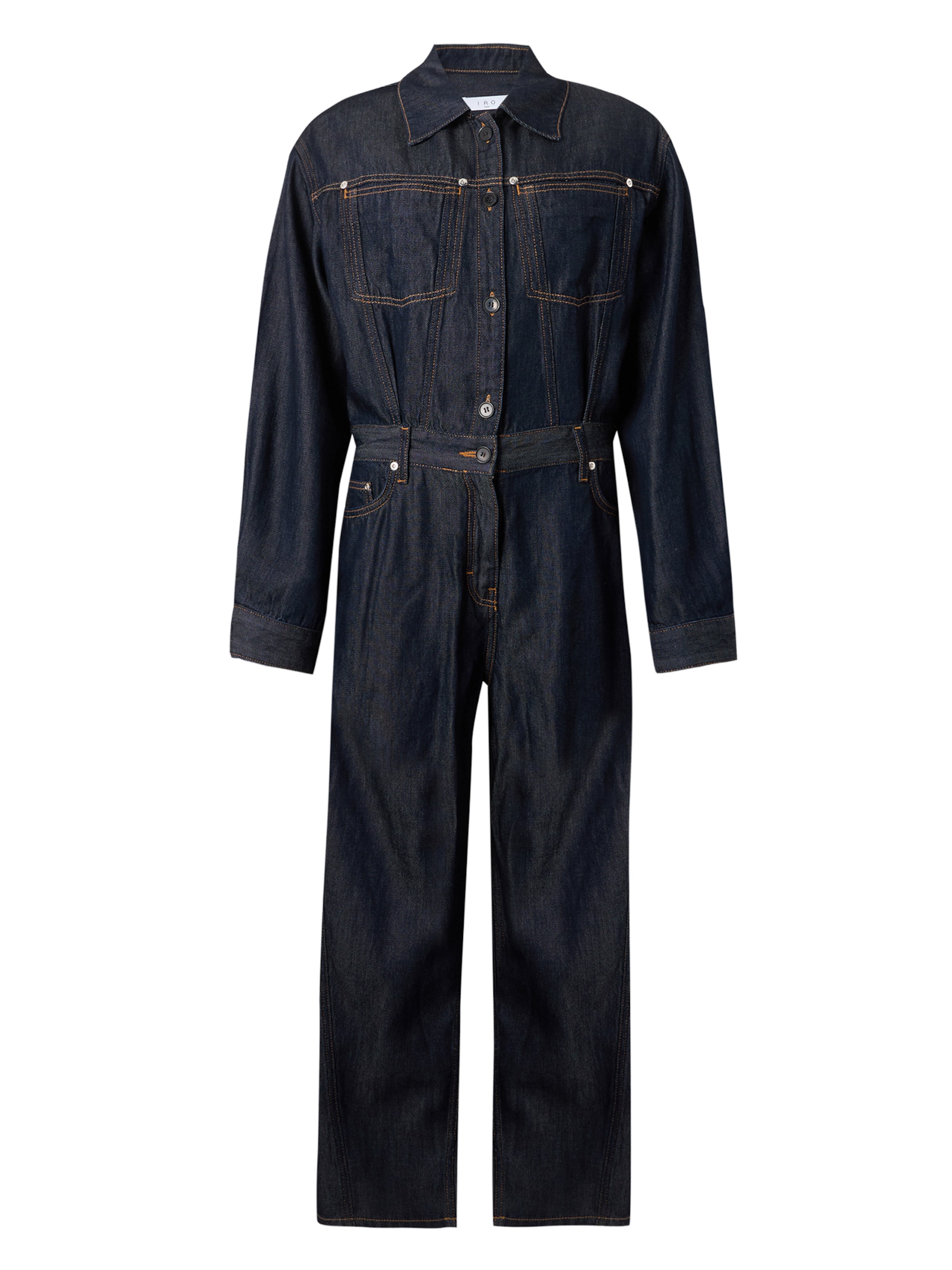 IRO Overal 'RAFAELE' – modrá: přední strana