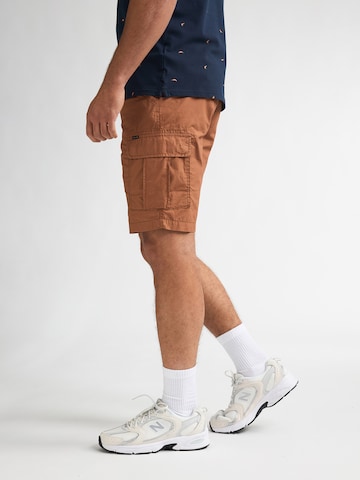 Petrol Industries Regular Cargo trousers in Brown