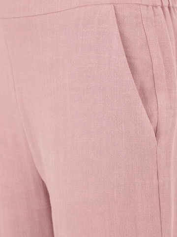 Pieces Petite Regular Pants 'VINSTY' in Pink