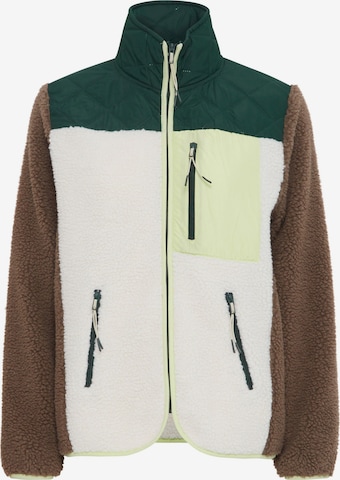 žalia The Jogg Concept Flisinis džemperis 'JC BERRI': priekis