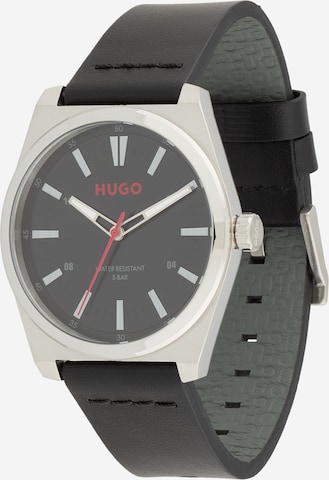 juoda HUGO Analoginis (įprasto dizaino) laikrodis 'Ark': priekis