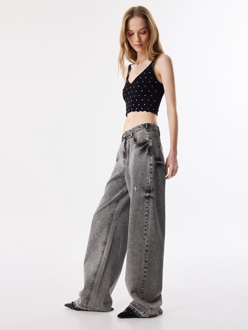 Twist Loosefit Jeans in Grijs