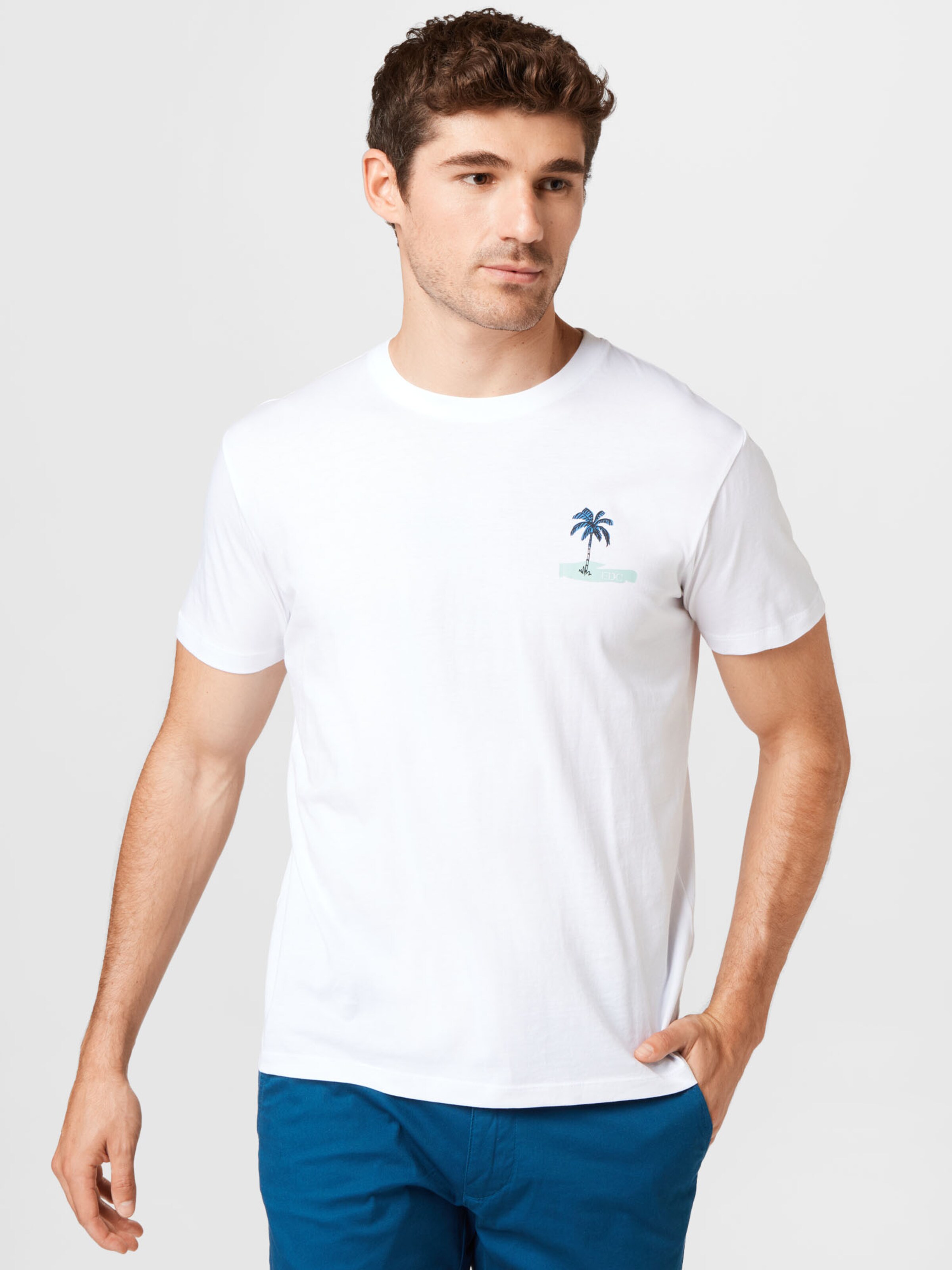 Männer Shirts EDC BY ESPRIT Shirt in Weiß - WW02499 Männer Shirts EDC BY ESPRIT Shirt in Weiß - WW02499