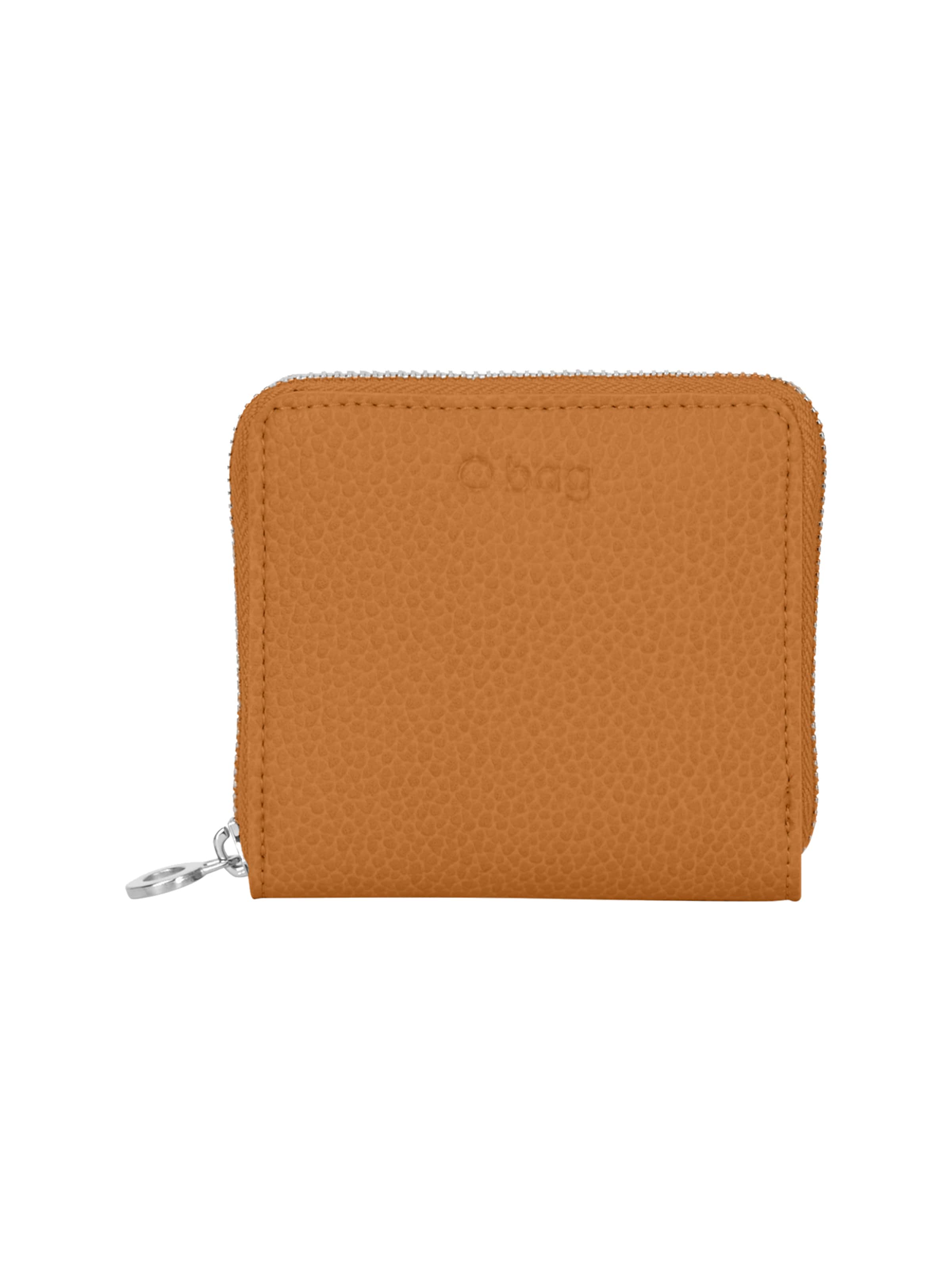 O bag Wallet in Brown: front