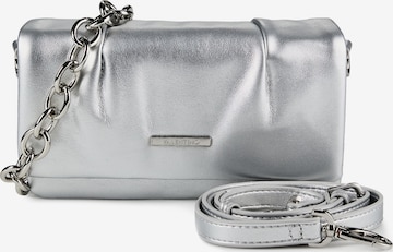 VALENTINO Schoudertas 'Katerina Mir' in Zilver: voorkant