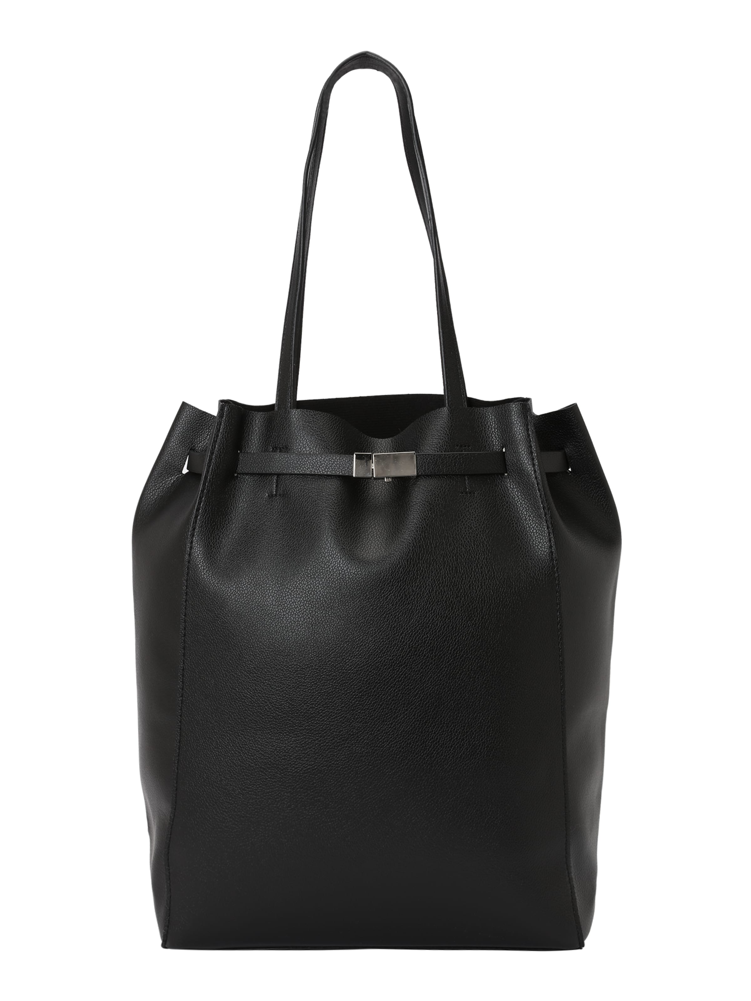 PIECES Shopper 'PCJULIET' in Black: front