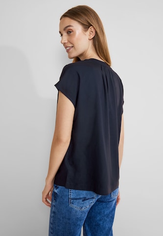 STREET ONE Bluse in Blau