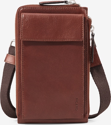 Picard Crossbody Bag 'Buddy' in Brown: front