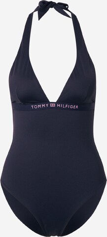 Costum de baie întreg de la Tommy Hilfiger Underwear pe albastru: față
