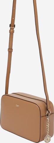 DKNY Crossbody Bag 'BRYANT' in Brown: front