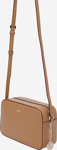 DKNY Crossbody Bag 'BRYANT' in Brown: front