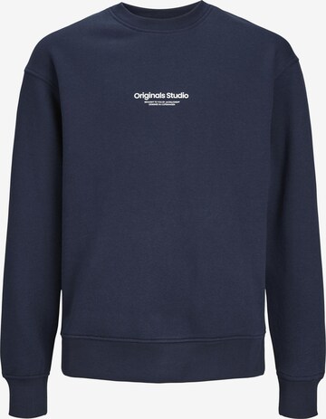 Sweat Jack & Jones Junior en bleu : devant