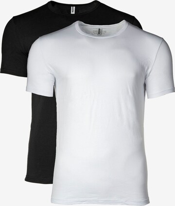 T-Shirt MOSCHINO en noir : devant