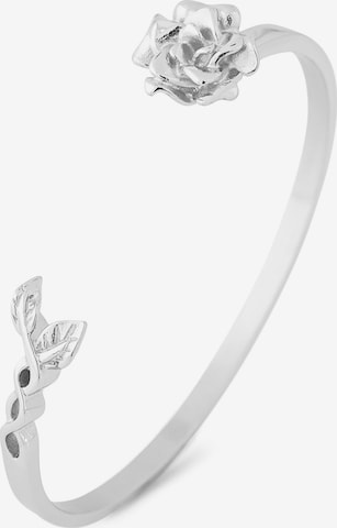 Akitsune Armband 'Rosa' in Silber: Vorderseite