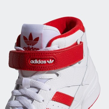 ADIDAS ORIGINALS - Sapatilhas altas 'Forum' em branco