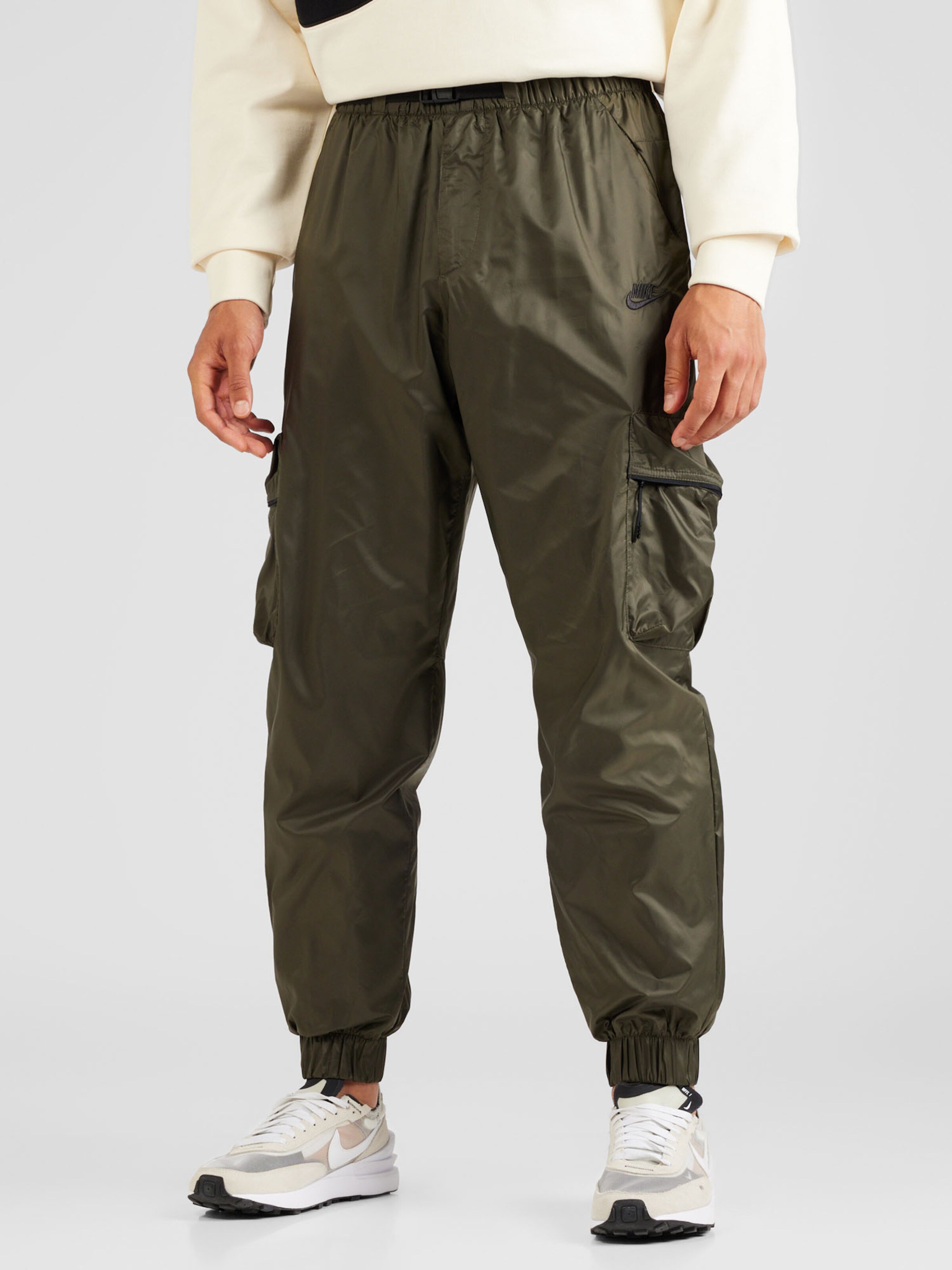 Nike Sportswear Tapered Pantaloni cargo in Cachi ABOUT YOU