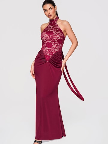 Ombre Abendkleid‌‌‌‌‌ in Rot