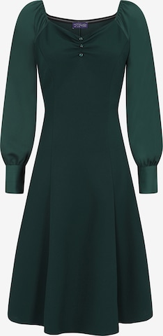 Robe de cocktail HotSquash en vert : devant