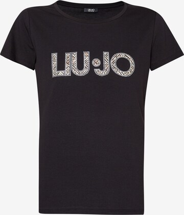 T-shirt Liu Jo en noir : devant