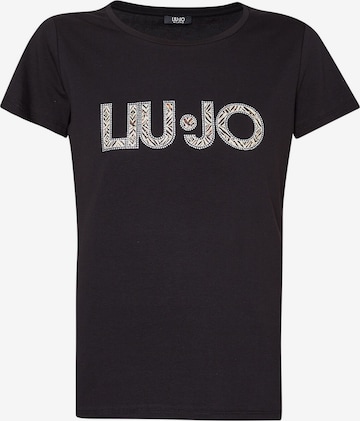 Liu Jo - Camiseta en negro: frente