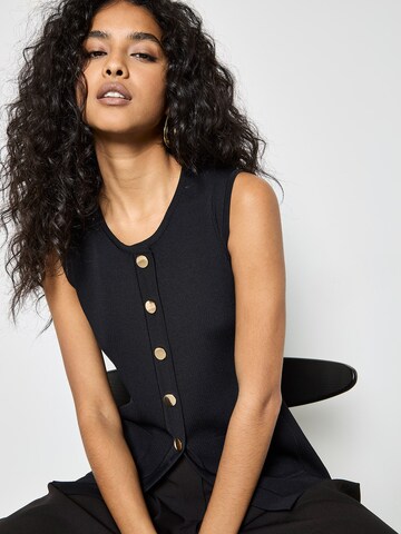 Gilet Apricot en noir