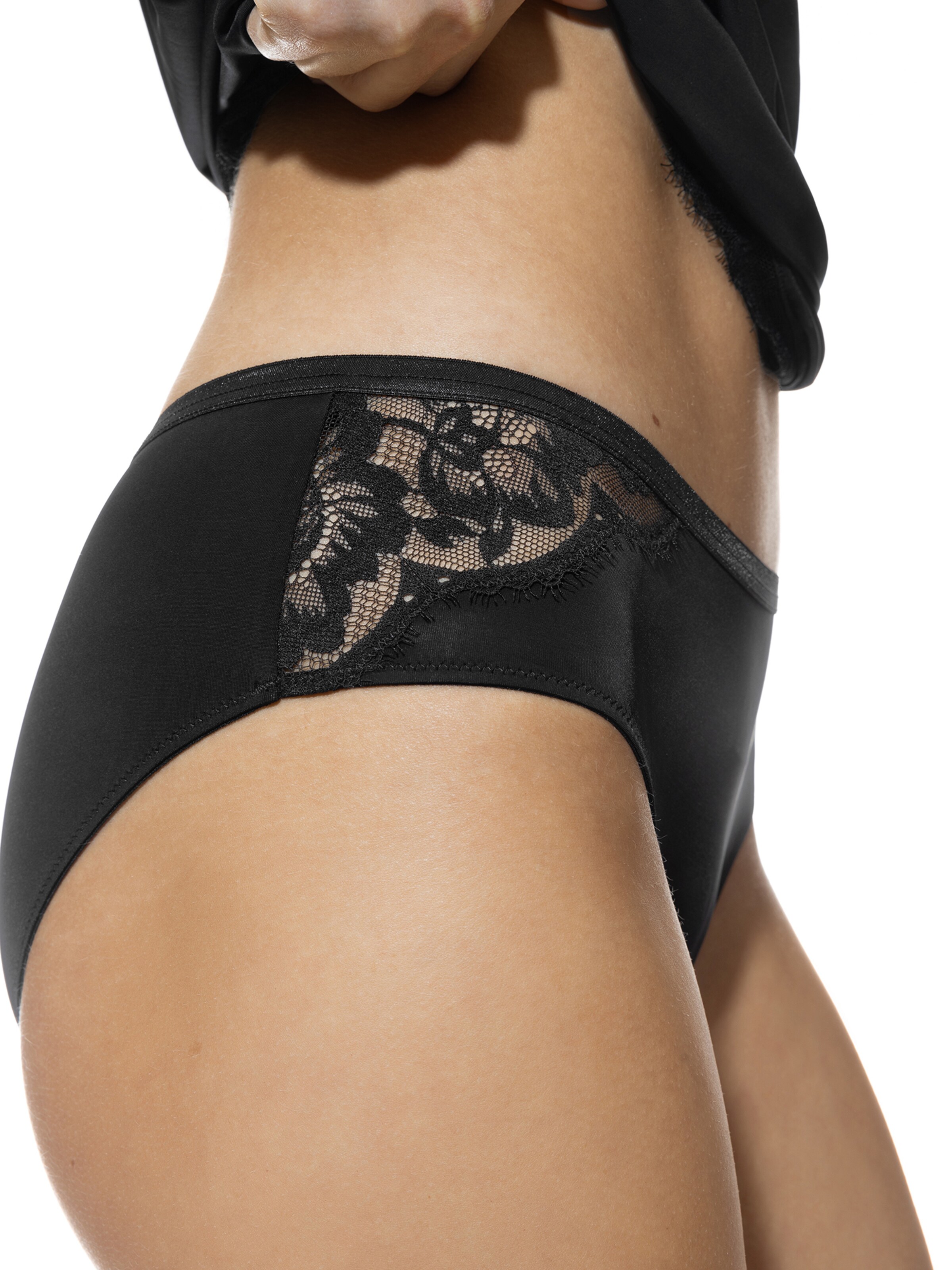 Mey Panty 'Poetry Vogue' in Schwarz