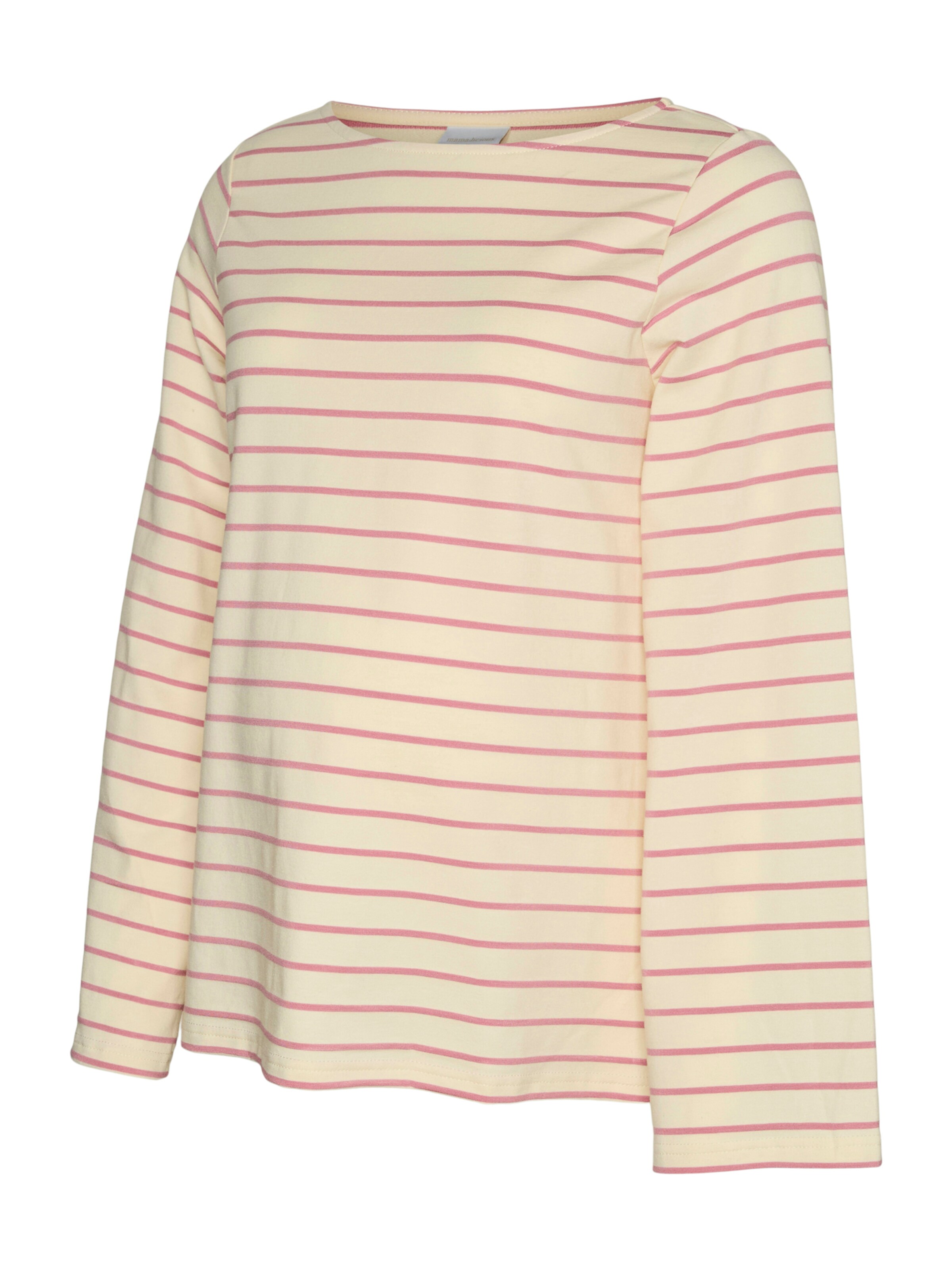 MAMALICIOUS Футболка 'MLAMILA VITA' в Бежевый: спереди