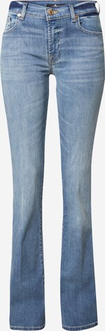 7 for all mankind - Bootcut Vaquero 'Tribeca' en azul: frente