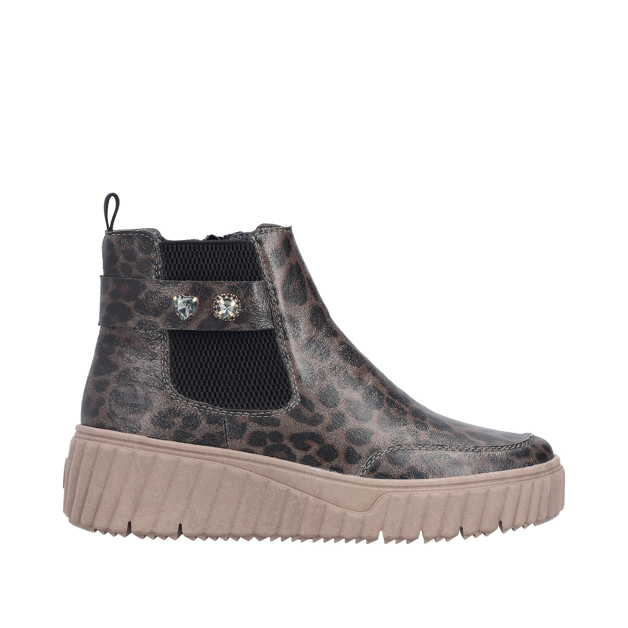 Bottines Rieker en gris